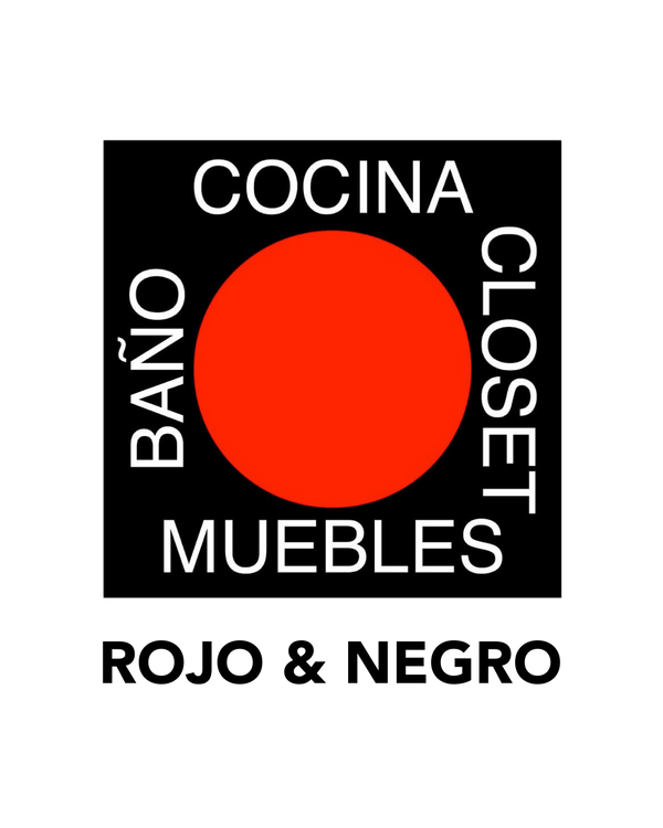 Muebles Rojo y Negro